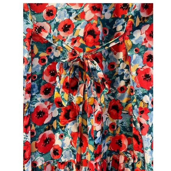 Floral Dress Poppy Print ~ size 22 - 24  ~ Loralette - Picture 6 of 6